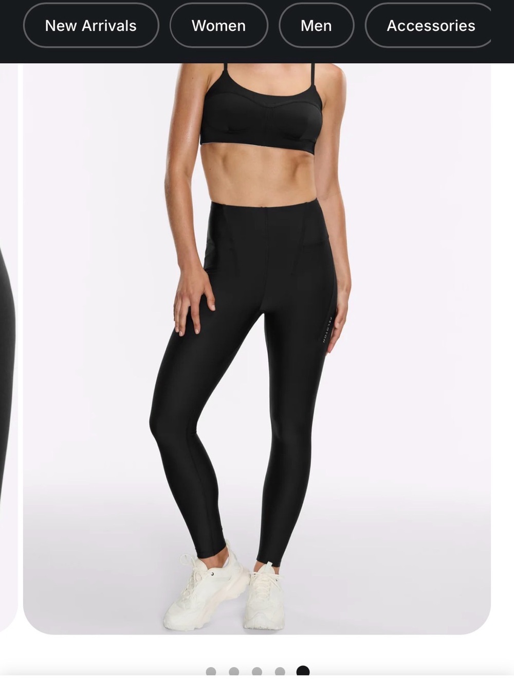 Peloton Black High-Waist Performance Leggings